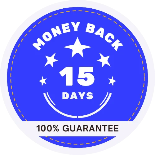 100% Money Back Guarantee