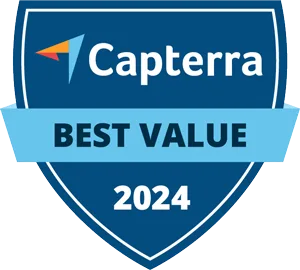 TLinky Best Value Award Badge by Capterra
