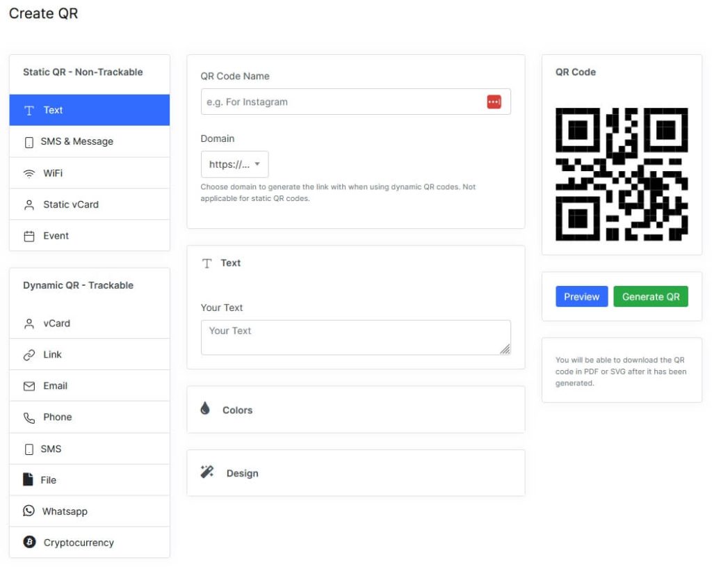 advanced-free-qr-code-generator-tlinky