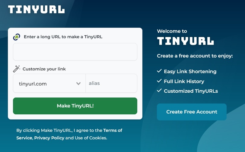 TinyURL (Simple and Straightforward)