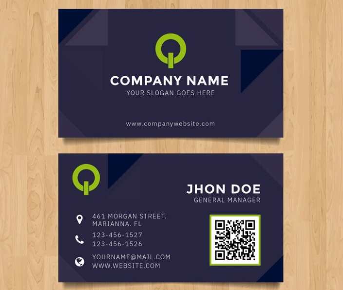 QR Code on Business Cards