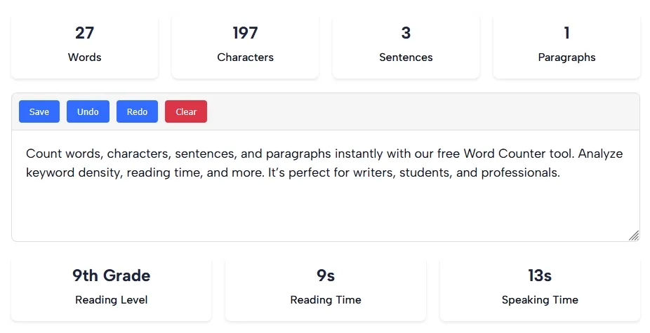 Word Counter