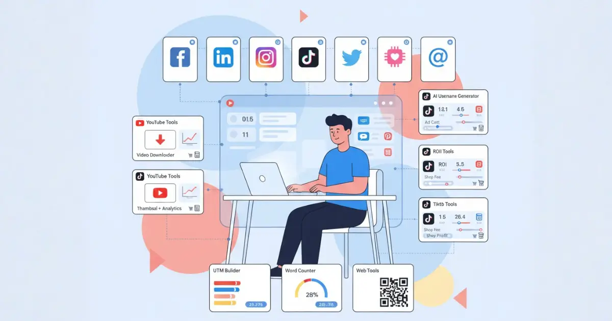 TLinky: 90+ Free Tools for Marketing & Business | AI, QR, Calculators ...