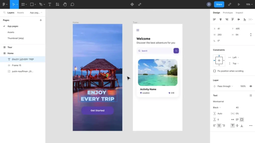 Figma editor