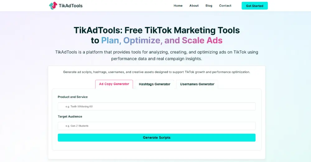TikAdTools