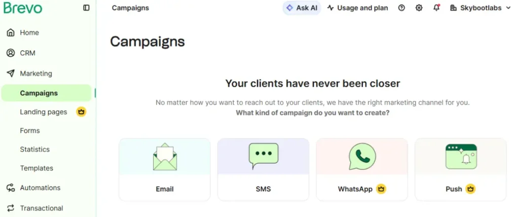 Brevo customer reach